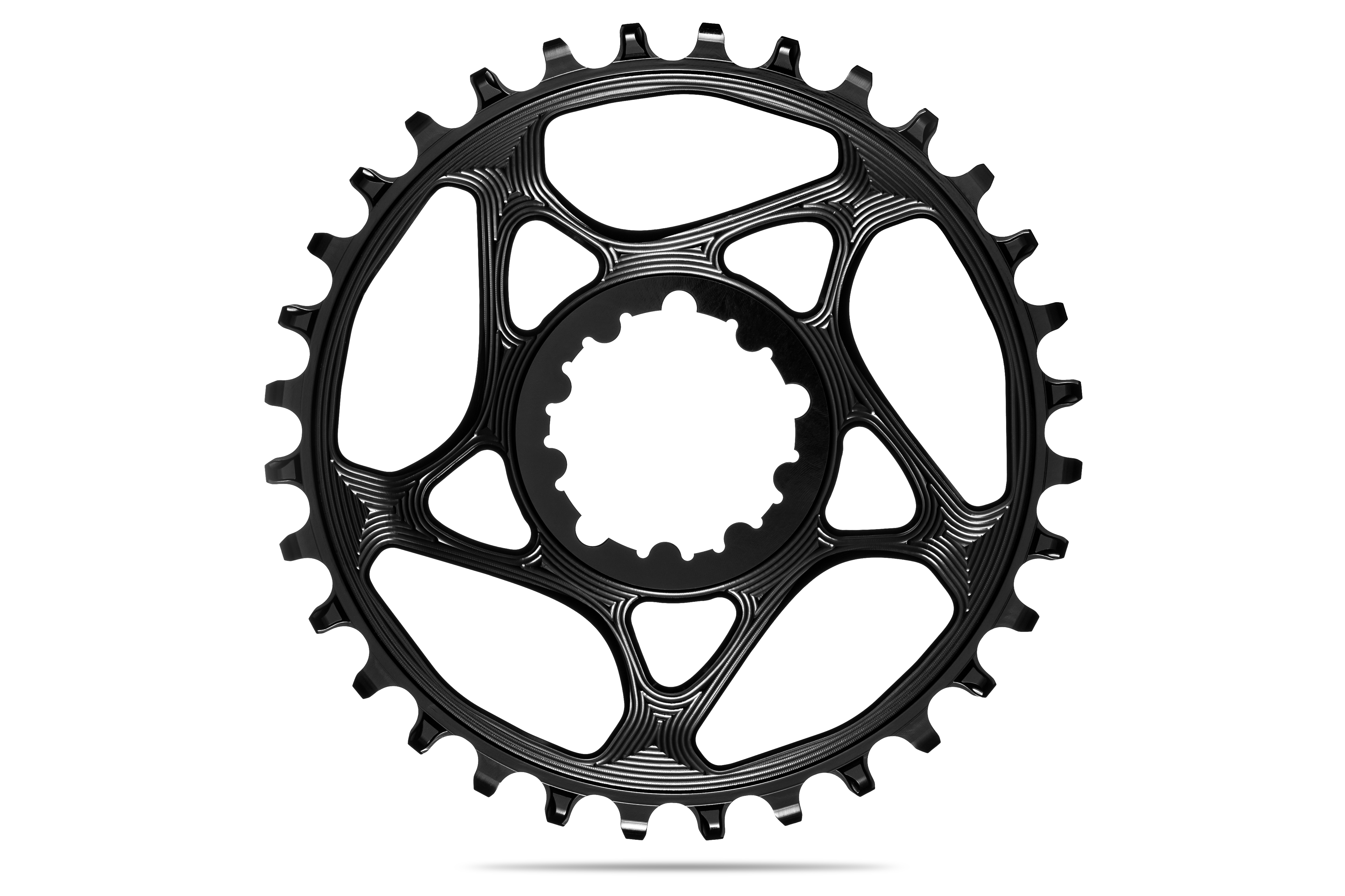 ROUND BOOST N/W KETTENBLATT FÃœR SRAM - Schwarz 32T